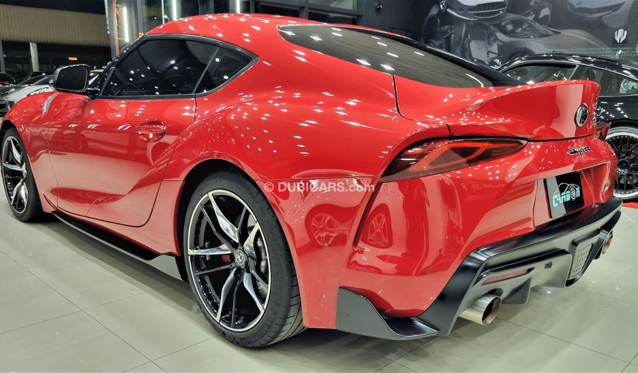Toyota Supra GR TOYOTA SUPRA 2020 GCC LOW MILEAGE ONLY 29K KM IN IMMACULATE CONDITION FOR 179K AED