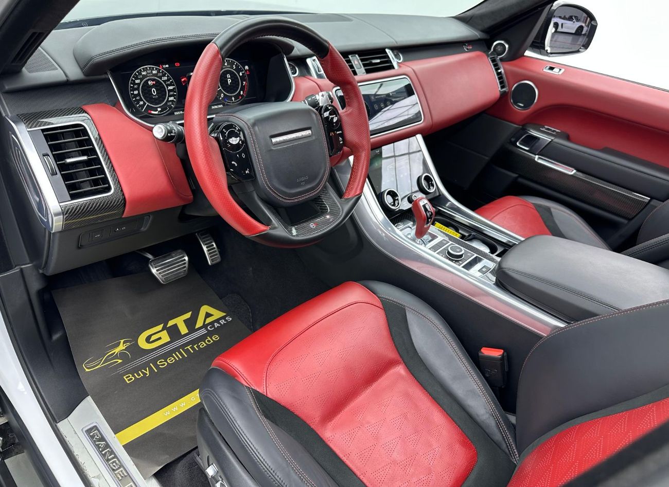 Land Rover Range Rover Sport SVR 5.0L (575 HP) 4WD 2022 Range Rover Sport SVR, 2027 Range Rover Warranty + Service Pack, Fully Lo