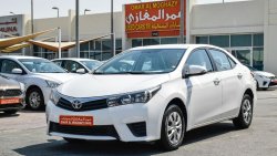 تويوتا كورولا Toyota corolla 2016 White Gcc