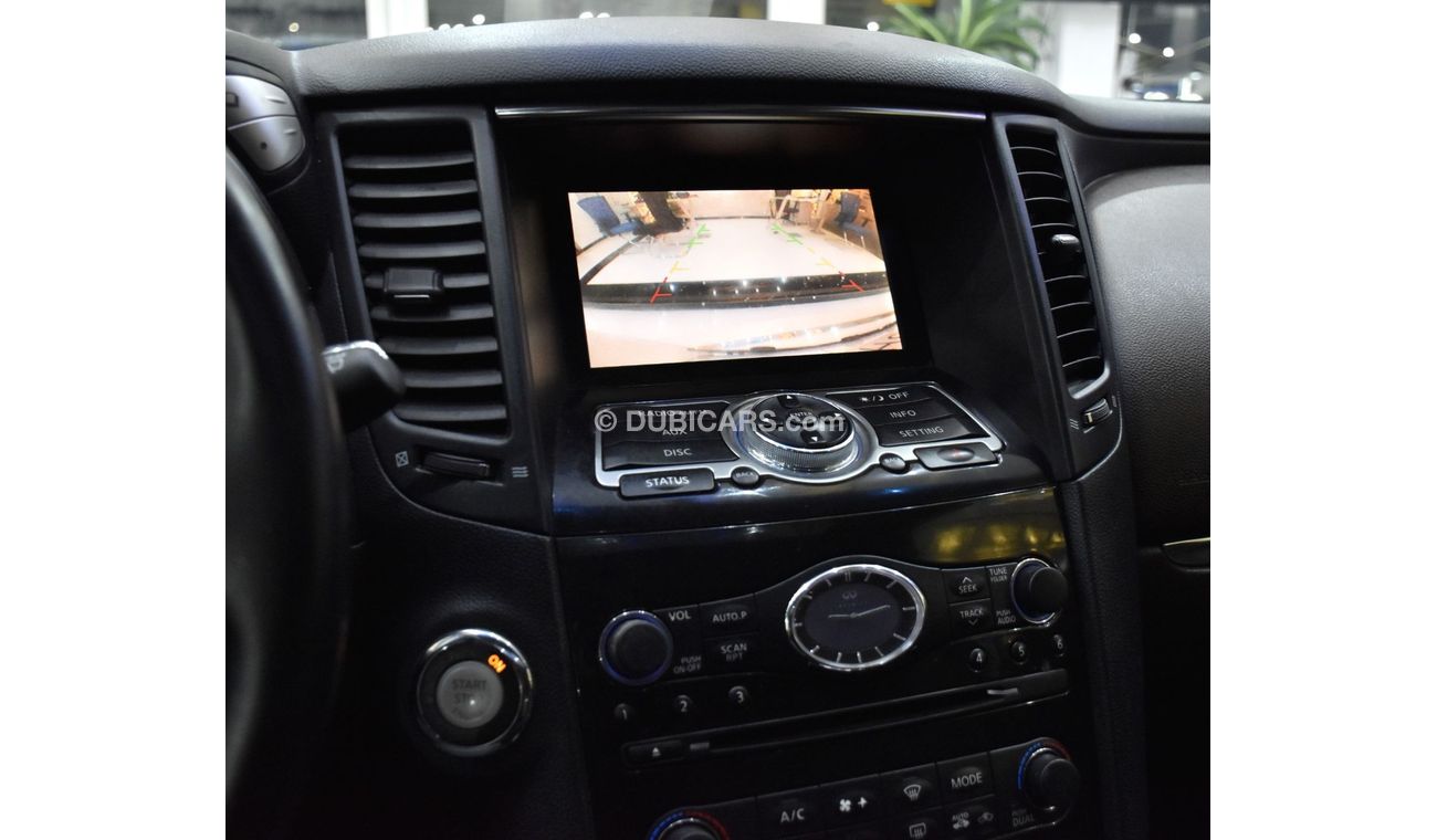 Infiniti QX70 EXCELLENT DEAL for our Infiniti QX70 ( 2015 Model ) in White Color GCC Specs