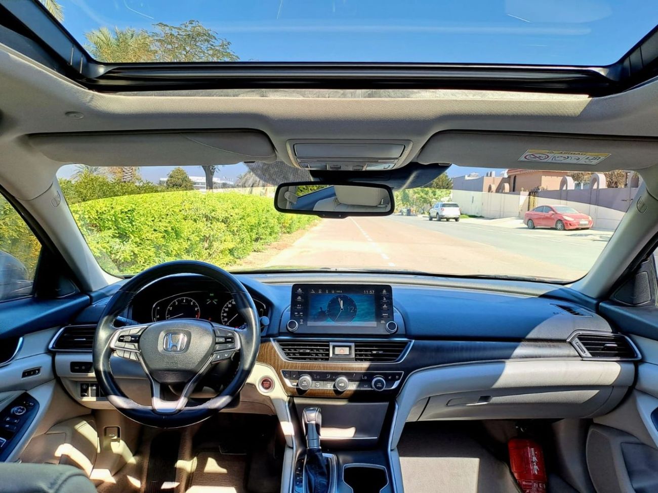 Honda Accord EXL 1.5L 1190-Monthly l GCC l Sunroof, Leather, Radar l Accident Free