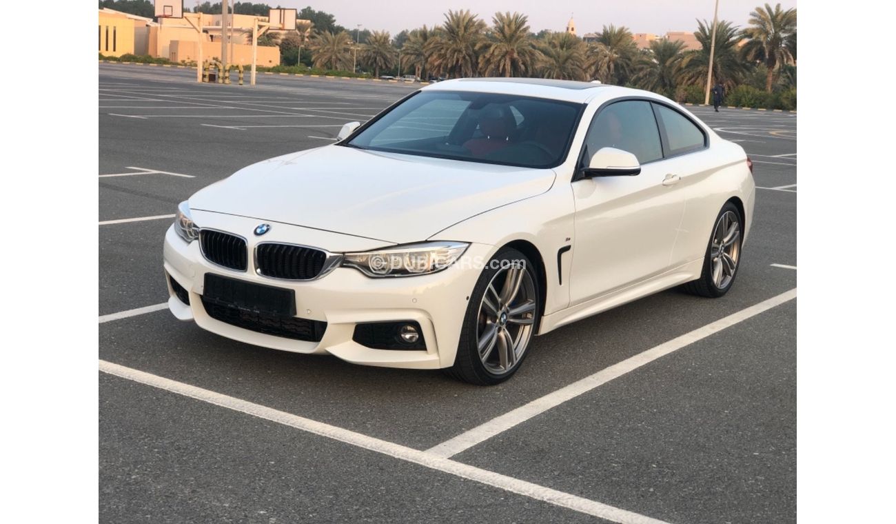 BMW 435i M Sport MODEL 2015 GCC CAR PERFECT CONDITION INSIDE AND OUTSIDE FULL OPTION PANORAMIC ROOF LEATHER S