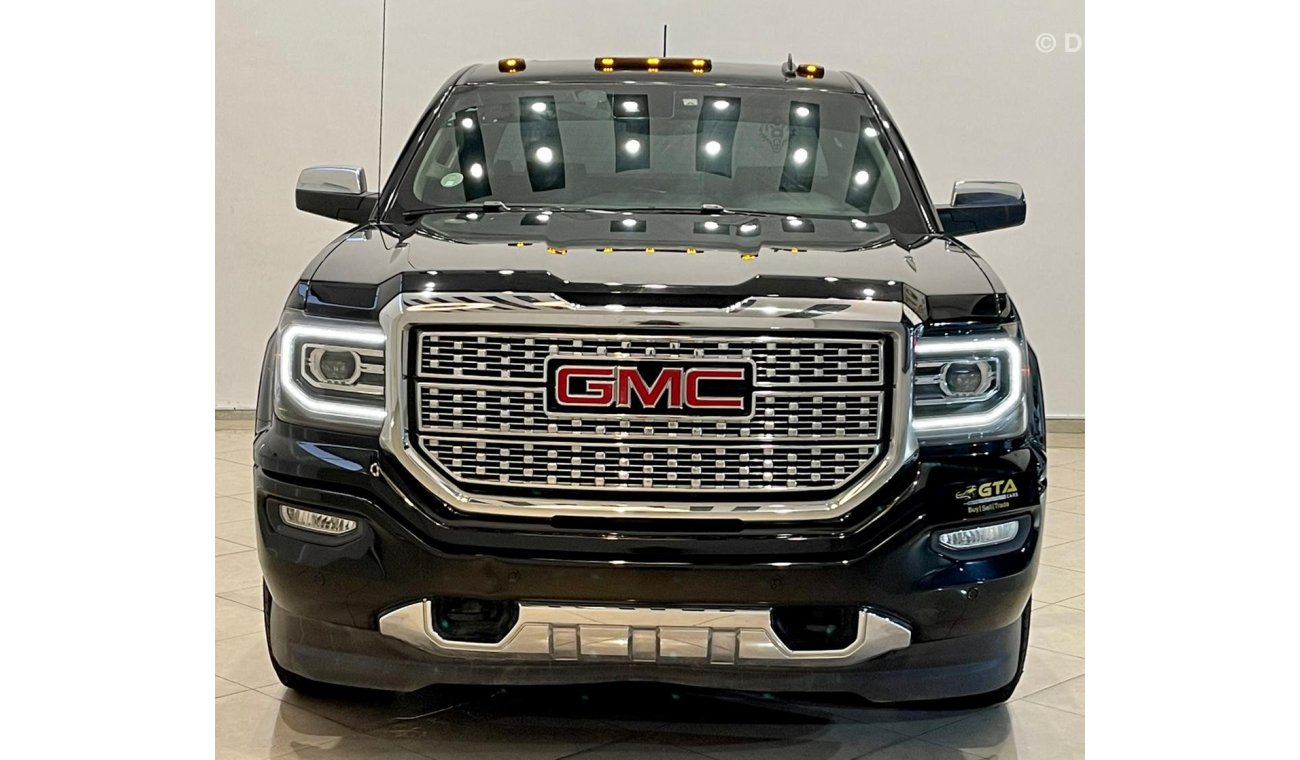 جي أم سي سييرا 2017 GMC Sierra Denali, GMC Warranty-Service History, GCC