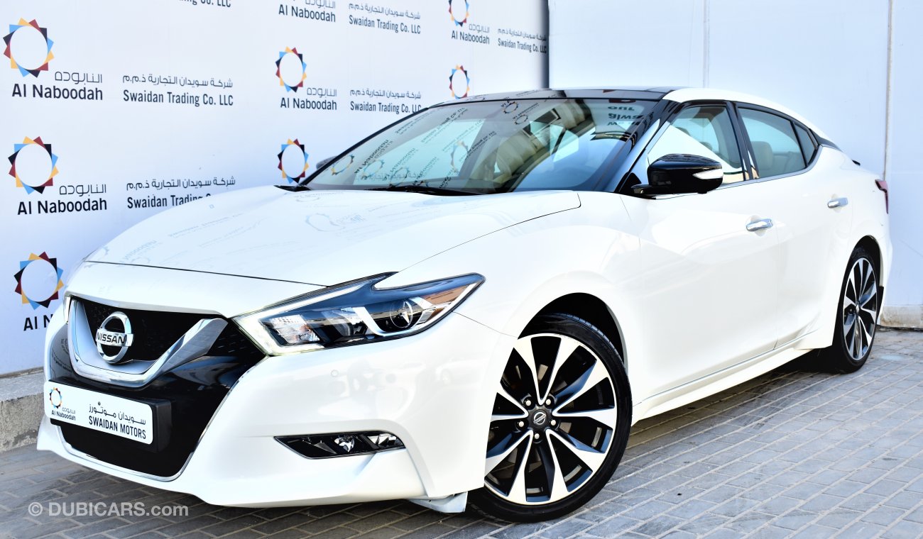 Nissan Maxima 3.5L SR V6 2017 GCC SPECS WITH DEALER WARRANTY