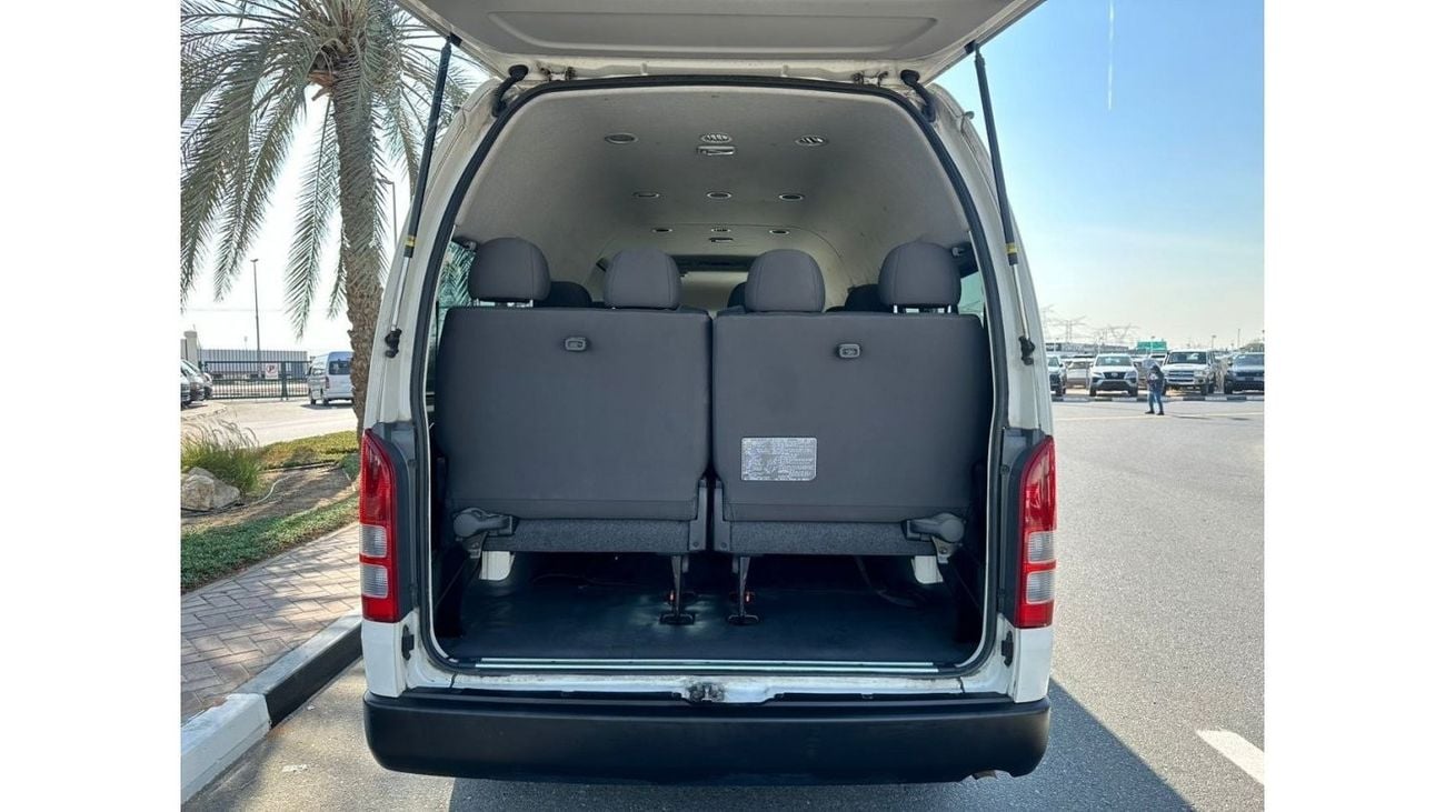 Toyota Hiace 2019 | RHD | MULTIMEDIA SCREEN | REAR VIEW CAMERA | POWER SLIDE DOOR | PREMIUM FABRICATED SEATS