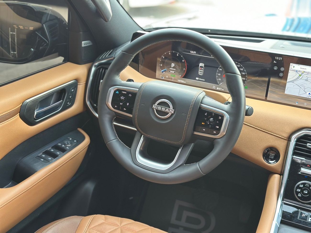 Nissan Patrol LE Platinum City 3.5L NISSAN PATROL PLATINUM LE V6T | 2025 | GCC | UNDER WARRANTY & CONTRACT SERVICE