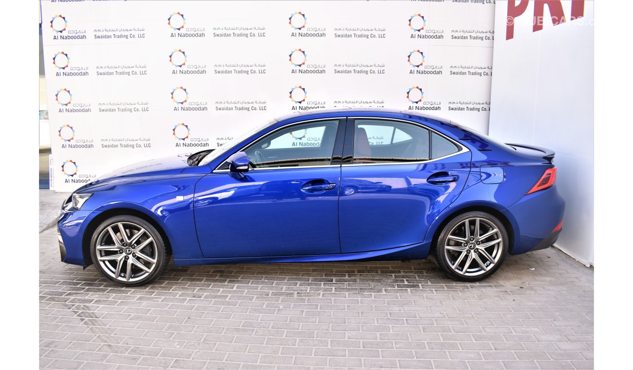 Lexus IS350 FSport 350 SPORT 3.5L V6 2020 GCC SPECS AGENCY WARRANTY