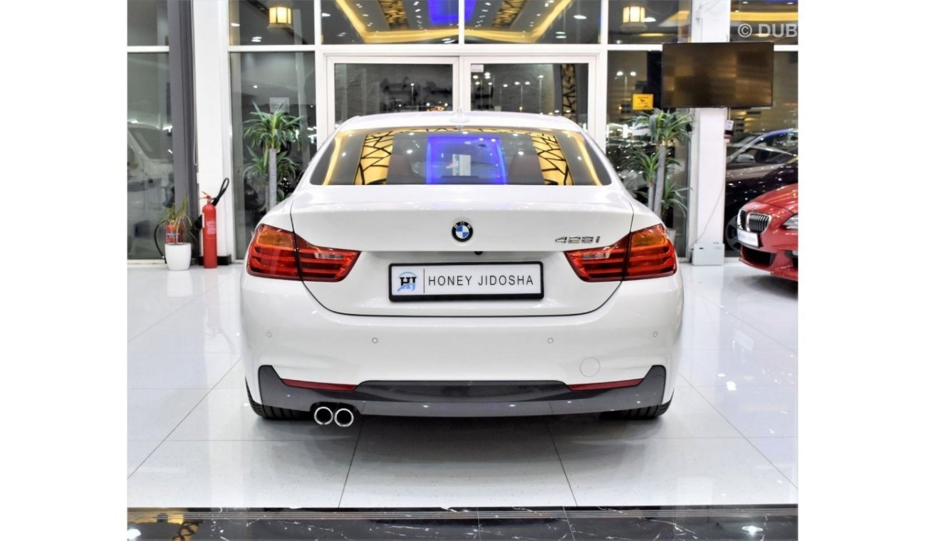 BMW 428i EXCELLENT DEAL for our BMW 428i M-Kit ( 2016 Model ) in White Color GCC Specs