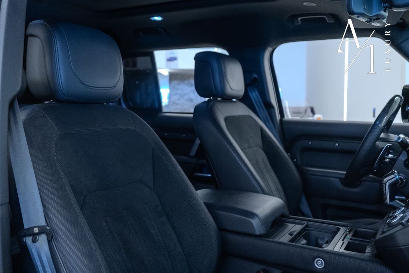 Land Rover Defender 110 P525 Carpathian Edition V8 2023 Land Rover Defender, Warranty, Carbon Fiber Package, Fully Loade