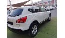 Nissan Qashqai Gulf model 2008, white color, Forel alloy wheels, sensors, in excellent condition