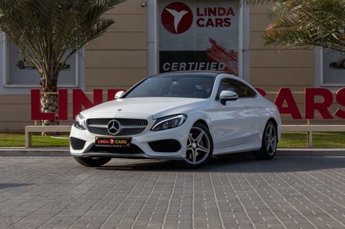 Mercedes-Benz C 200 Coupe Mercedes-Benz C-Class 200 2017 GCC specs for 1,328.00 AED monthly