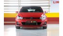 فولكس واجن جولف Volkswagen Golf GTI 2014 GCC under Warranty with Flexible Down-Payment