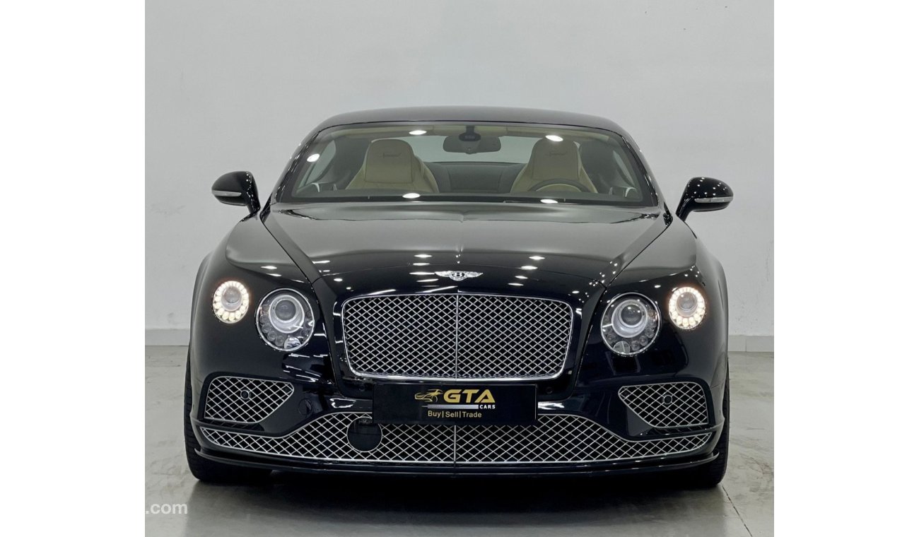 بنتلي كونتيننتال جي تي 2016 Bentley Continental GT Speed W12, Full Service History, Low Kms, GCC