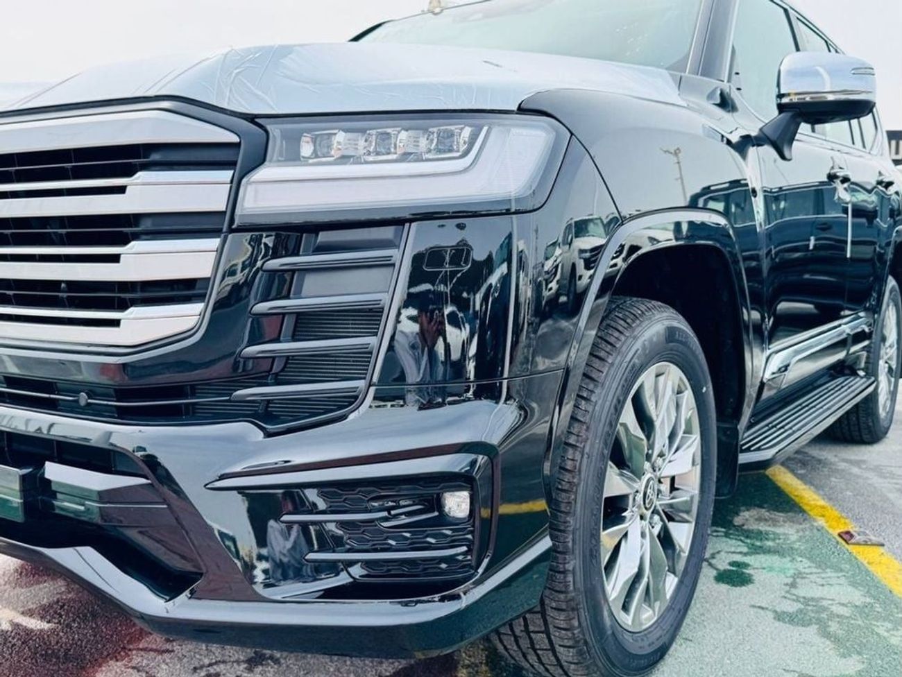 Toyota Land Cruiser TOYOTA LC300-3.3L DIESEL 4WD BLACK COLOR-GCC-FULL OPTION 2024