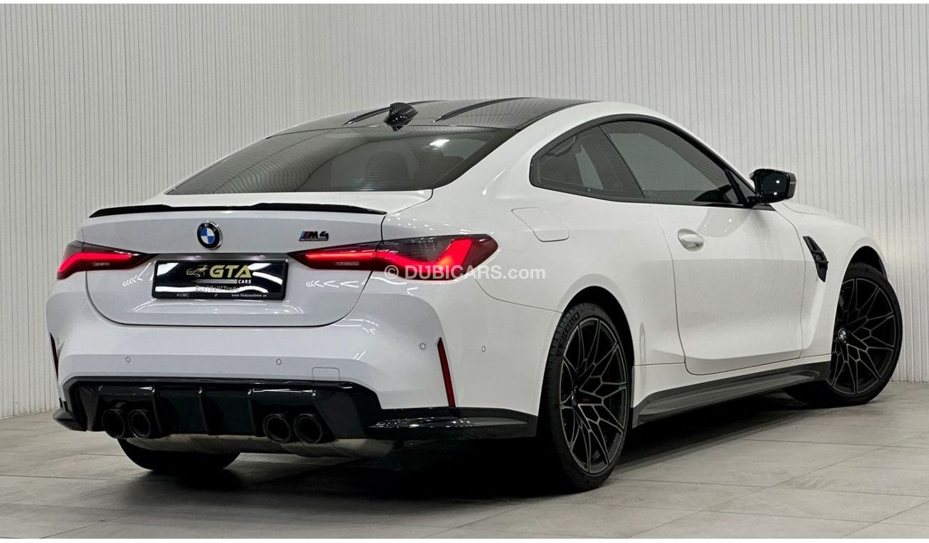 BMW M4 2021 BMW M4 Competition G82 (M Series) Coupe, AGMC Warranty + Service Contract, GCC