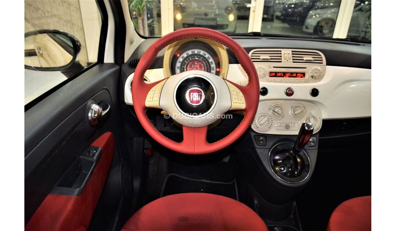 Fiat 500 AMAZING Fiat 500 2010 Model!! White Color! GCC Specs.
