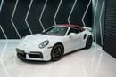 Porsche 911 Turbo S 3.8L (640 HP) Convertible Cabriolet, Exclusive Manufaktur Interior, Ceramic Brakes, Dealer W