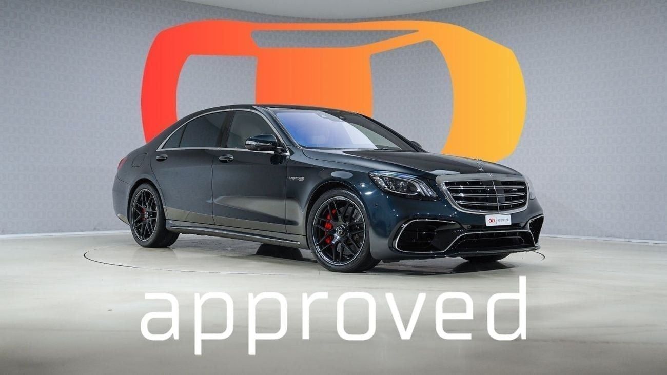 Mercedes-Benz S 63 AMG Std 4.0L (612 HP) | AED 6,120 PM | Up to 3 Years Warranty