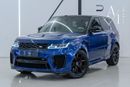 لاند روفر رينج روفر سبورت SVR 5.0L (575 HP) 4WD 2022 Range Rover Sport SVR, Warranty, Service History, Fully Loaded, Low Kms,