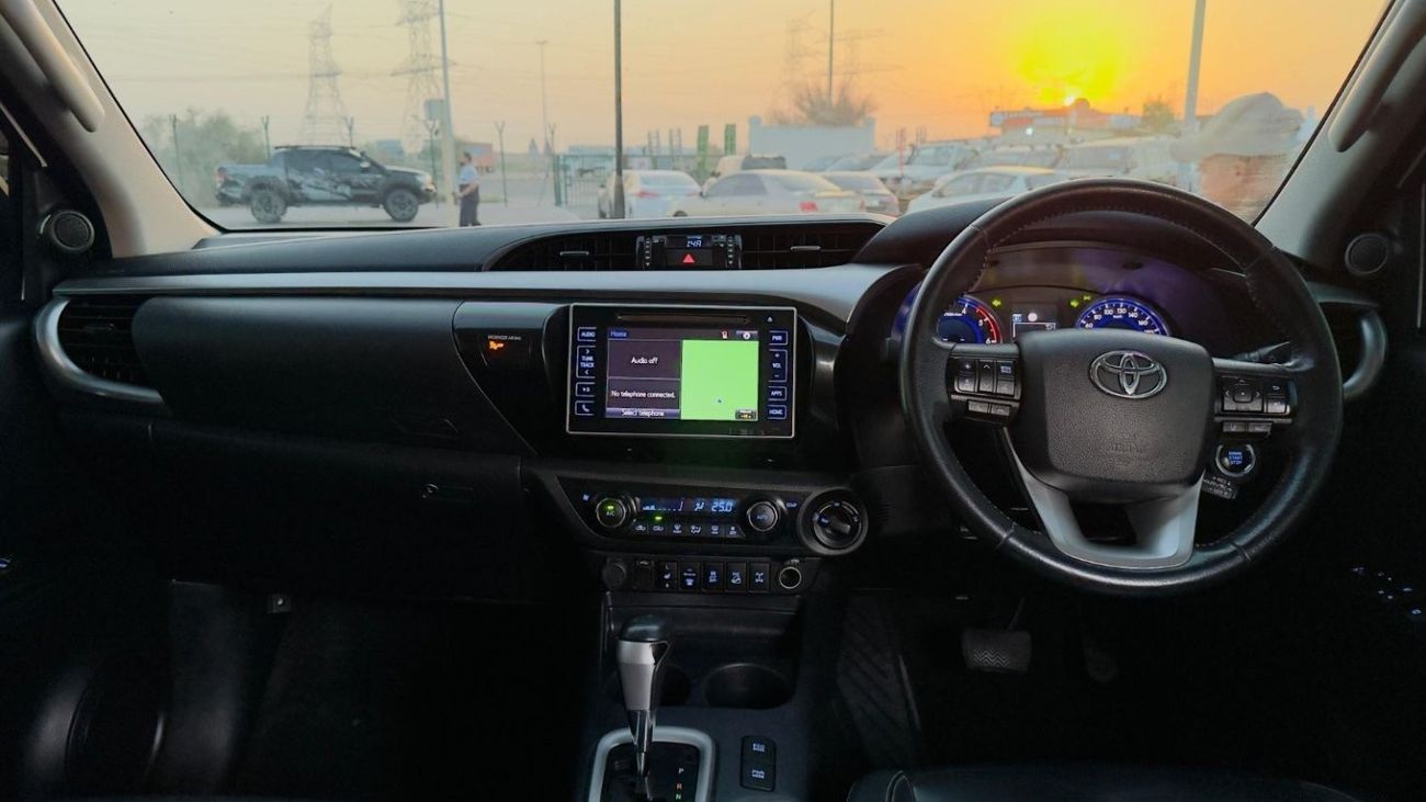 Toyota Hilux DOUBLE CABIN | PREMIUM BULL BAR WITH LED LIGHTS | 2019 | RHD | 2.8L DIESEL ENGINE | AIR SNORKEL