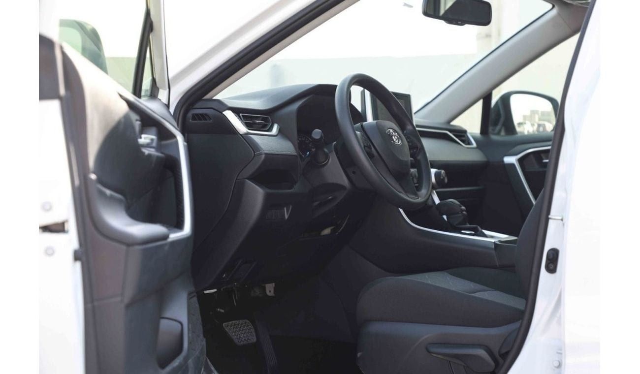 تويوتا راف ٤ 2024 تويوتا راف فور 2.5 هايبرد MID - أبيض بلاتيني لؤلؤي من الداخل أسود | للتصدير فقط