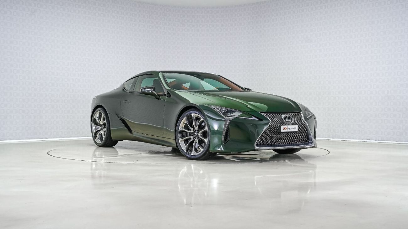 Lexus LC500 Sport 5.0L Special Offer | AED 5,295 PM | Warranty 2027, GCC | LC 500 Coupe