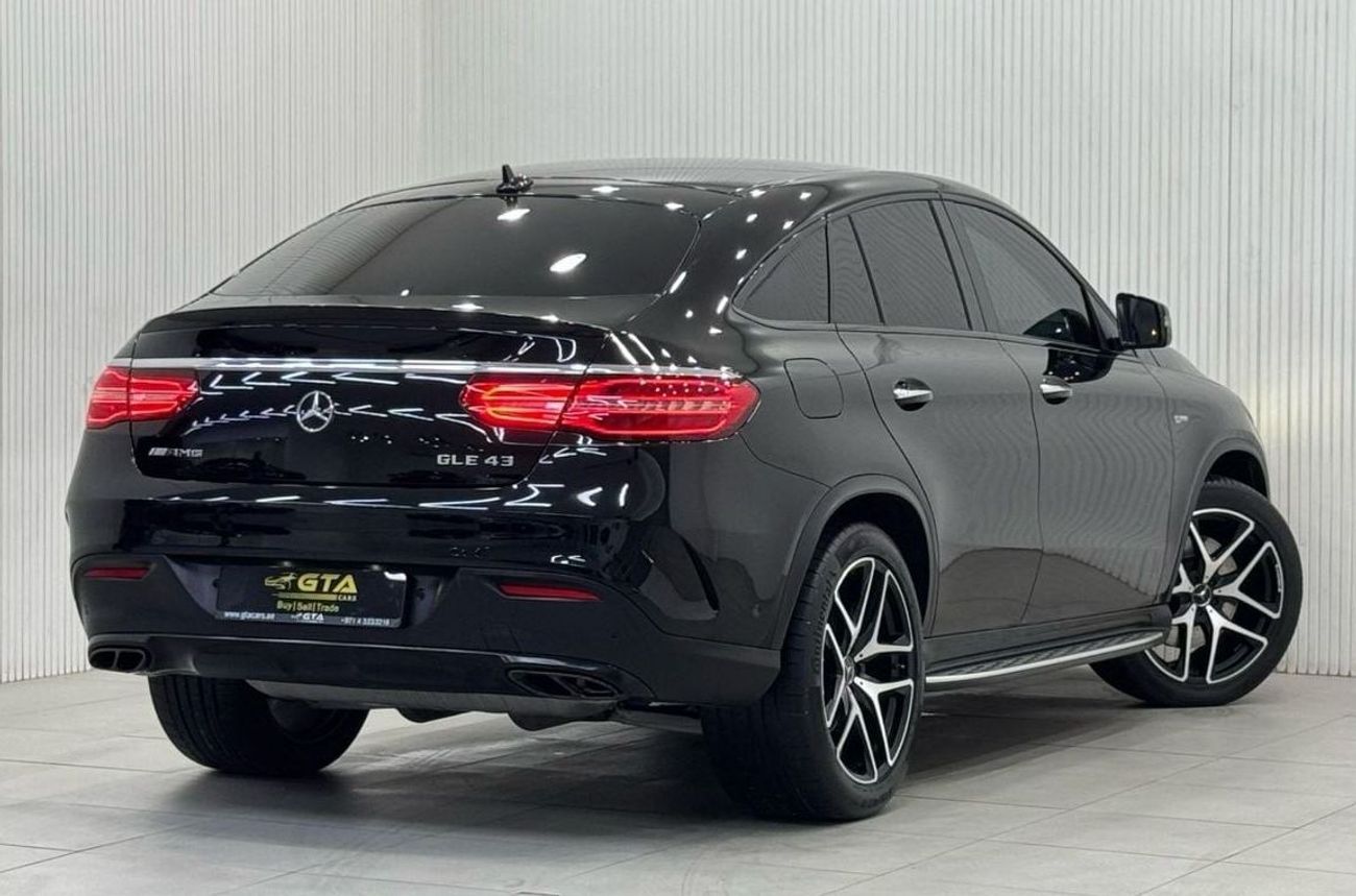 Mercedes-Benz GLE 43 AMG 4MATIC+ 3.0L 2019 Mercedes Benz GLE43 AMG 4MATIC Coupe, Warranty, Full Mercedes Service History, GCC
