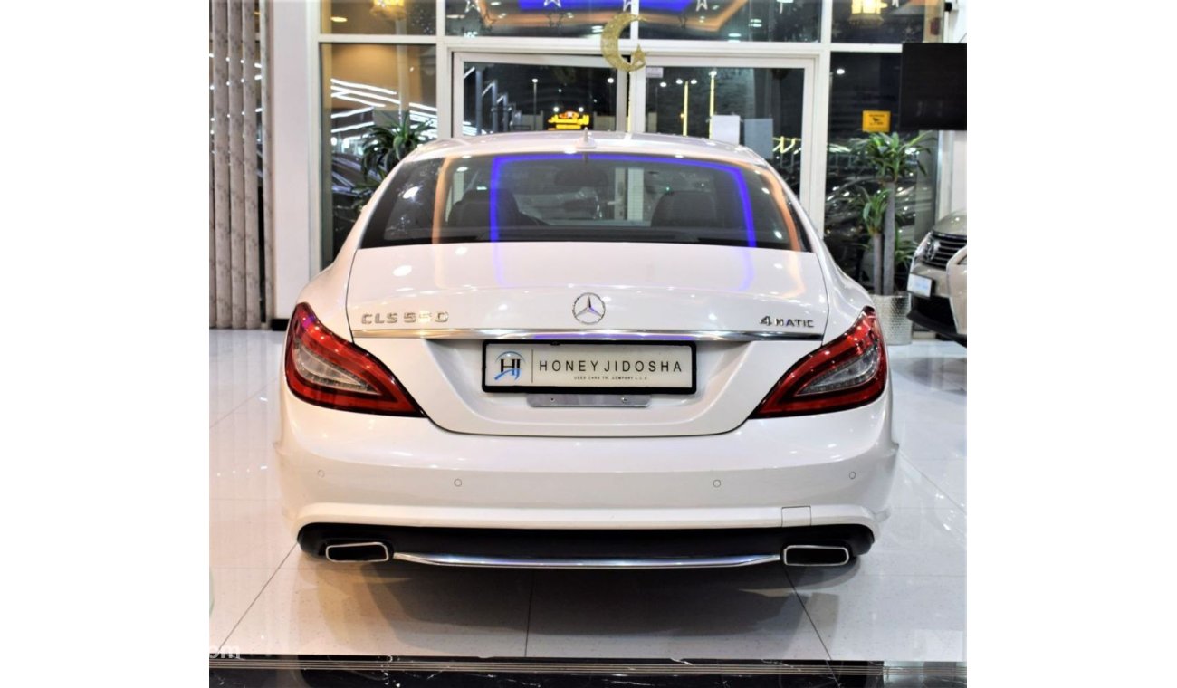 مرسيدس بنز CLS 550 VERY LOW MILEAGE ( 58,000 KM ) in PERFECT CONDITION! Mercedes Benz CLS 550 2014 Model!! in White Col