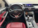 Lexus IS350 F Sport 3.5L (312 HP) F-SPORT / 3.5L V6 / ELECTRONIC CLUSTER / RADAR / COOLING SEATS / BLIND SPOTS /