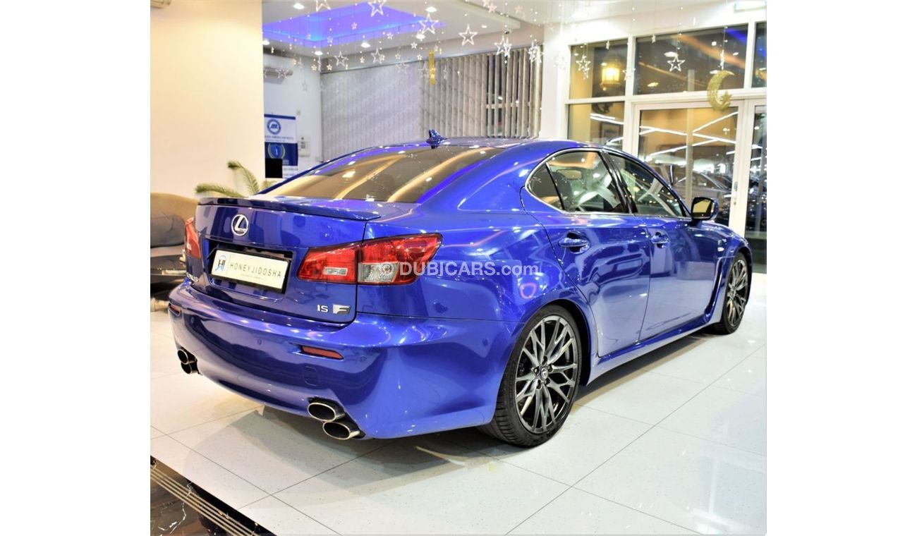Lexus ISF VERY RARE CAR in the MARKET! EXCELLENT DEAL for our Lexus iS F-Sport 2011 Model!! in Blue Color! GCC