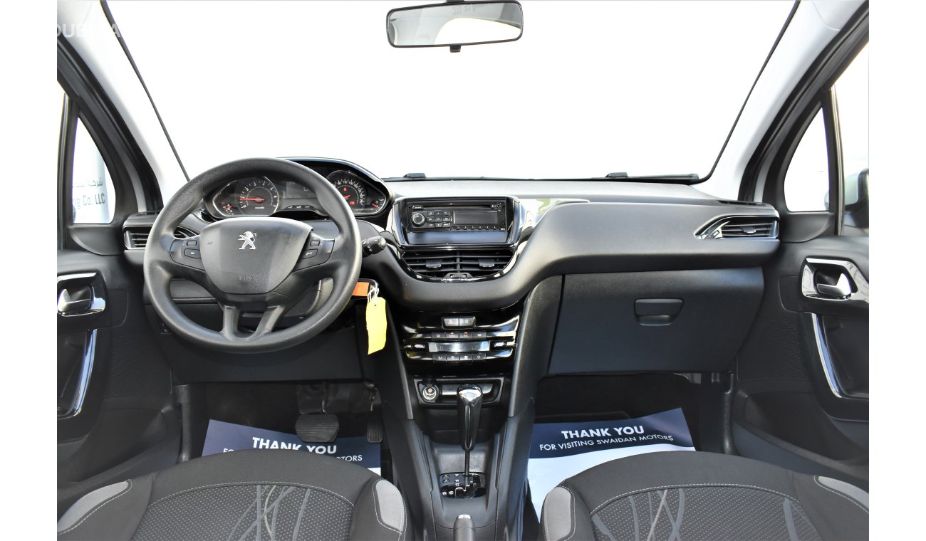 Peugeot 208 1.6L ACTIVE 2015 GCC RAMADAN OFFER INSURANCE/SERVICE/WARRANTY