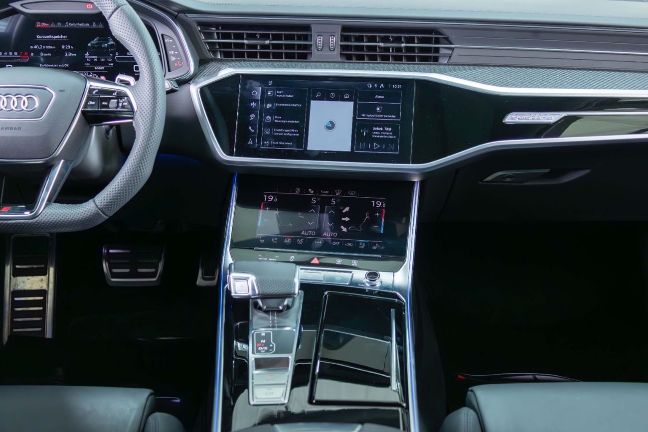 Audi RS6 Special Order-Premium Metallic Paint-Black on Black-Fastest Exclusive Estate