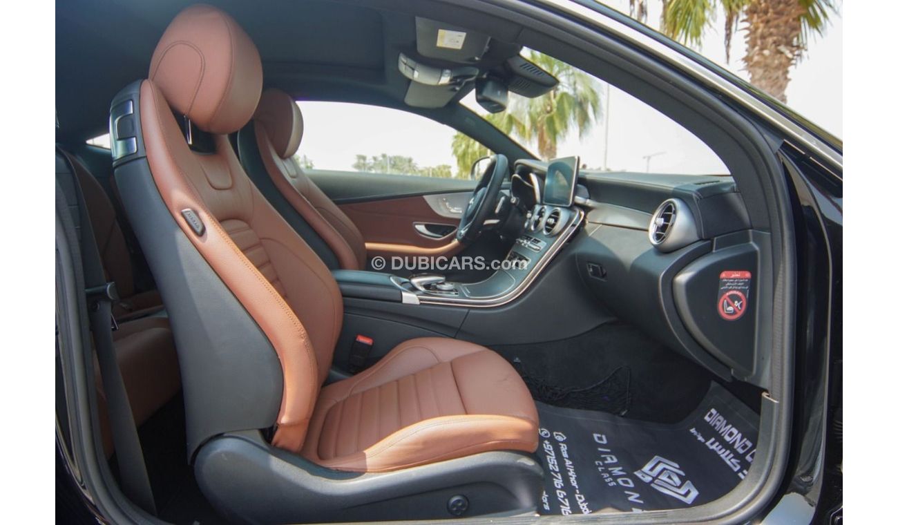 Mercedes-Benz C 300 Coupe Mercedes C300 AMG Coupe Panoramic Full option  2017 GCC Under Warranty