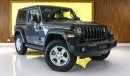 Jeep Wrangler sport,USA SPECS