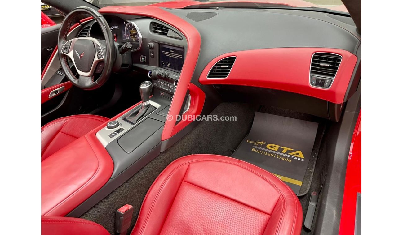 Chevrolet Corvette 2015 Chevrolet Corvette Stingray Z51 3LT, Full Service History, Warranty, GCC