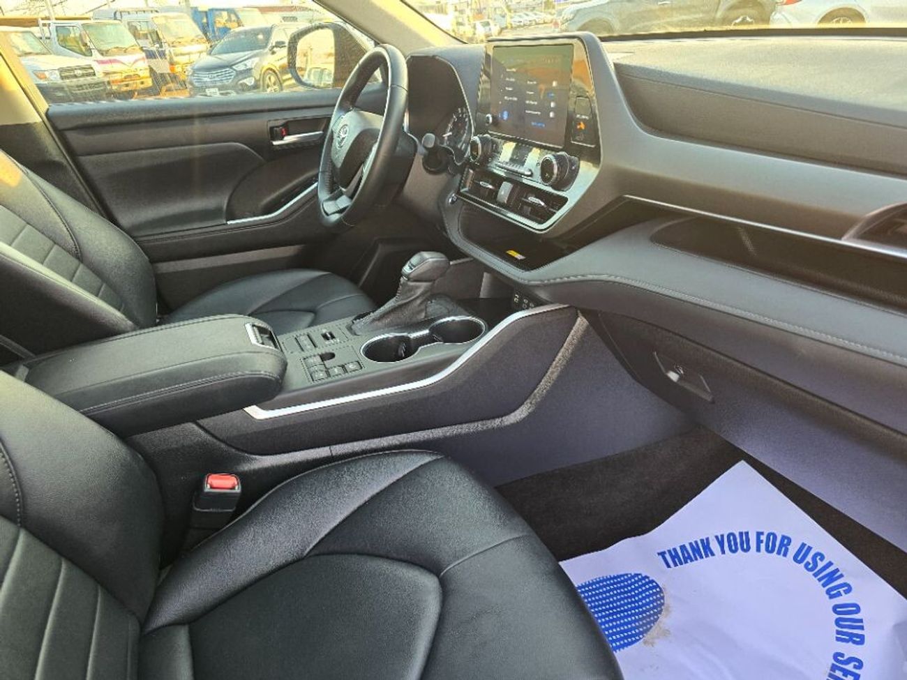 Toyota Highlander 2023 Model 2.4cc engine Sunroof, 4x4 and 7 seater