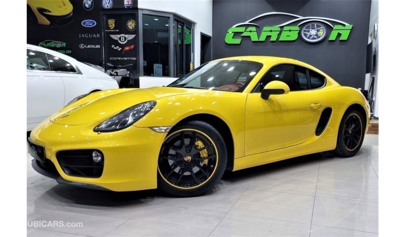 Porsche 718 Cayman Std PORSCHE CAYMAN 2015 GCC IN BEAUTIFUL SHAPE WITH FULL PORSCHE SERVICE HISTO