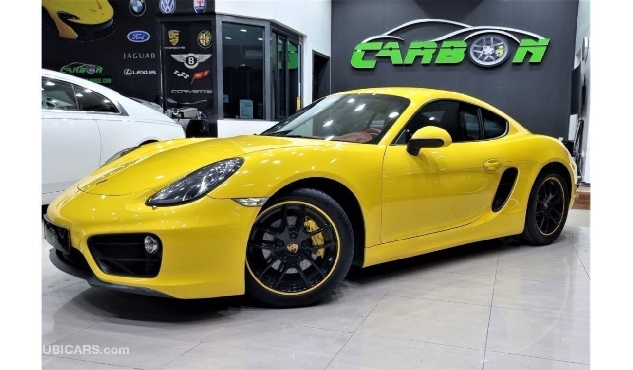 Porsche Cayman Std PORSCHE CAYMAN 2015 GCC IN BEAUTIFUL SHAPE WITH FULL PORSCHE SERVICE HISTO