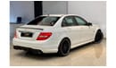 مرسيدس بنز C 63 AMG 2013 Mercedes-Benz C63 AMG, Full Mercedes History, Warranty, Low kms, GCC
