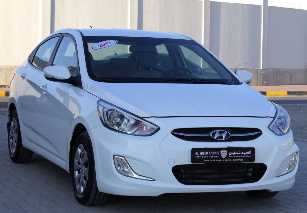 Hyundai Accent GL Hyundai Accent 2017 GCC in excellent condition