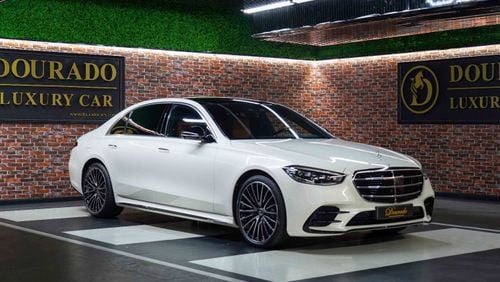 مرسيدس بنز S 500 | Brand New | 2021 | VIP EXCLUSIVE PACKAGE | 4-VIP Seats | Fully Loaded