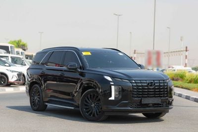 هيونداي باليساد جي إل إس كاليجرافي **هيونداي باليسيد إصدار بلاك إنك 2024 - 7 مقاعد**