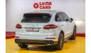 بورش كايان أس Porsche Cayenne S 2016 GCC under Warranty with Zero Down-Payment.