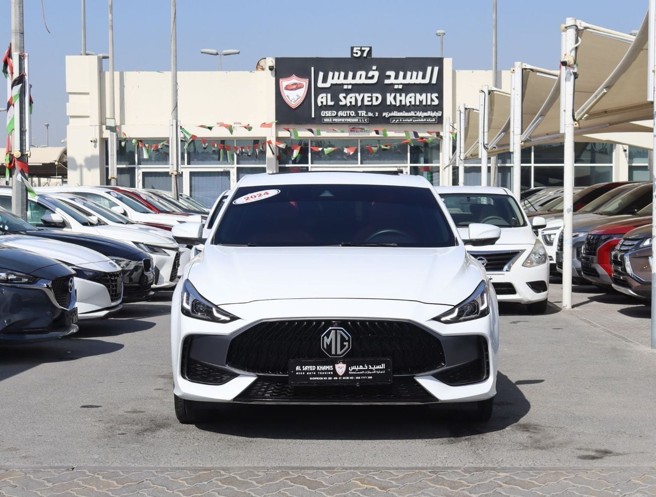 أم جي GT MG GT موديل 2024- خليجى - بدون حوادث - فل أوبشن - تربو - بحاله ممتازه