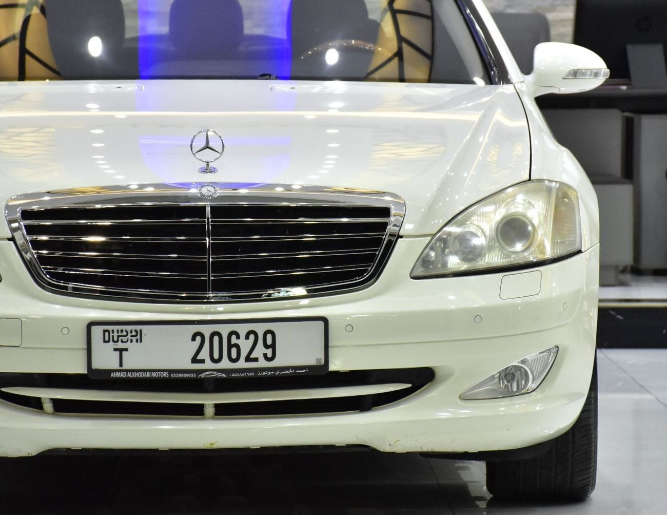 مرسيدس بنز S 550 EXCELLENT DEAL for our Mercedes Benz S550 ( 2008 Model ) in White Color Japanese Specs