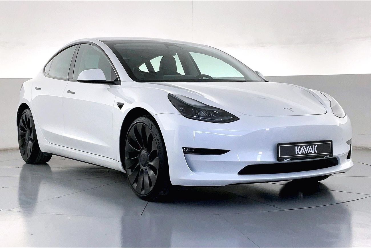 تسلا موديل 3 Performance (Dual Motor) | ضمان مجاني لمدة عام | 0 دفعة أولى