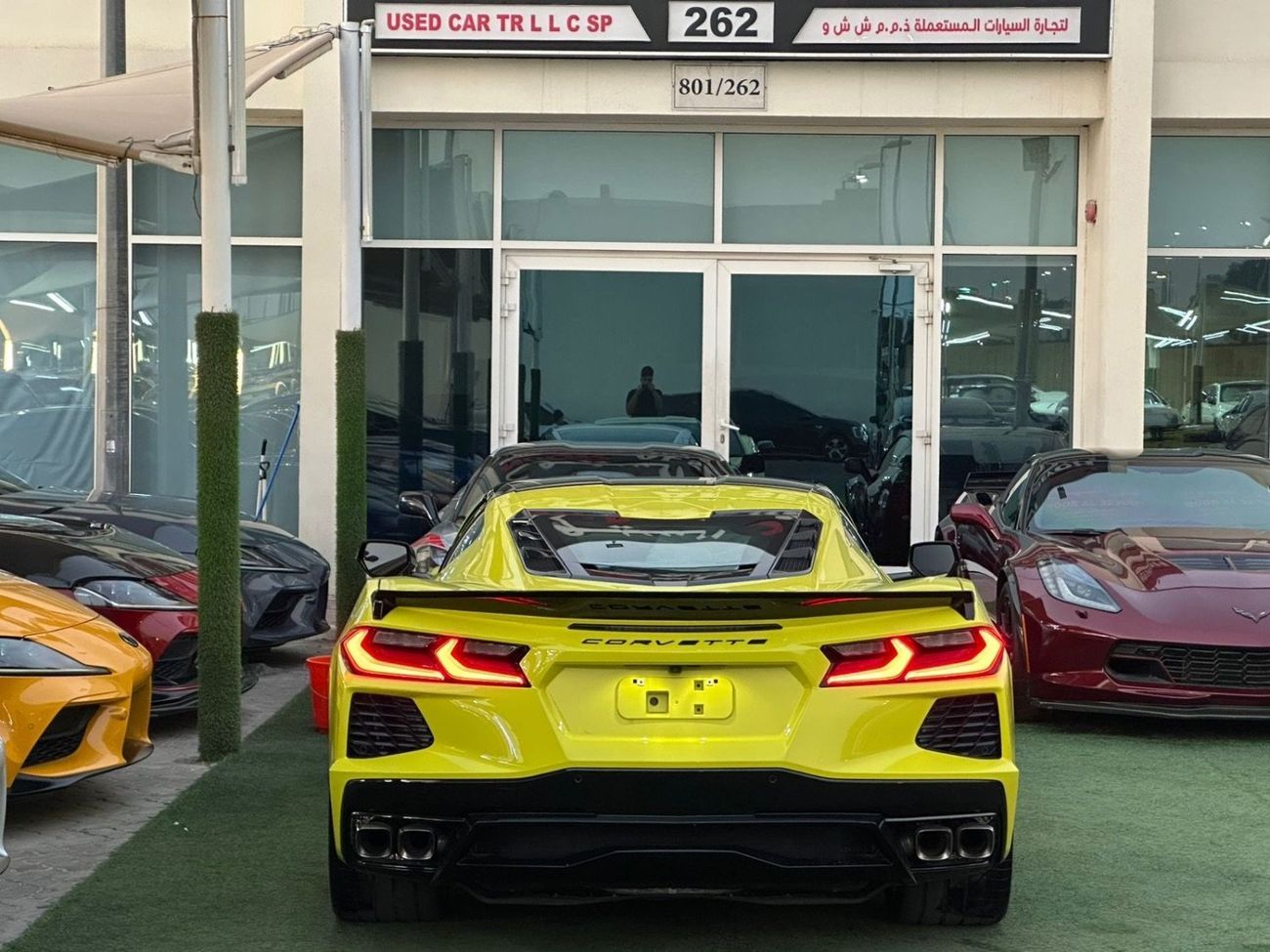 Chevrolet Corvette 2LT 6.2L (495 HP) CHEVROLET CORVETTE C8 Z51 STINGRAY 2023 Original Paint  Special Color  Full option