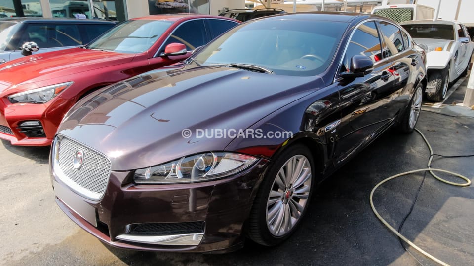 Jaguar XF Supercharged for sale AED 75,000. Burgundy, 2014