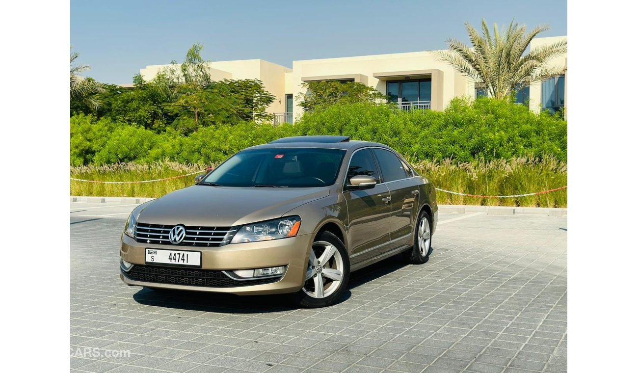 فولكس واجن باسات 670 P.M Passat 2016 || Sunroof || 0% DP || GCC || Well Maintained