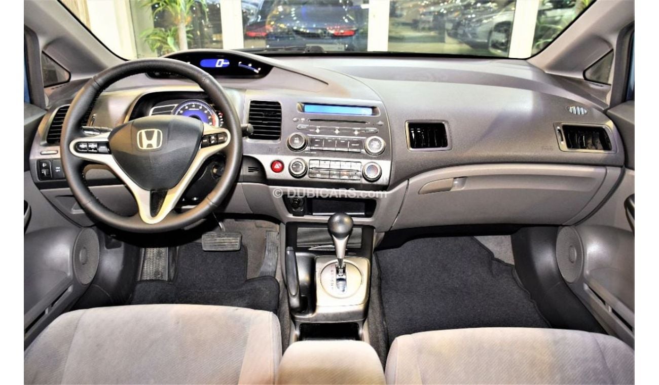 Honda Civic AMAZING Honda Civic 1.8 i-VTEC 2010 Model Blue Color GCC Specs